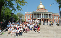 Aboutus_History6 Group on steps