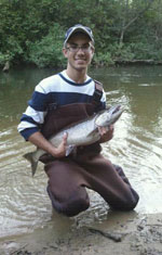 FISHING1 Man Holding Fish