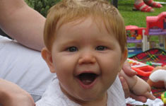 Happy Baby Girl
