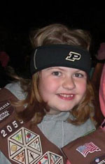 Girl in Brownie Uniform