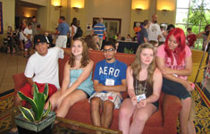 SUPPORTSECT-MEET-OUR-KIDS Teens on Couch