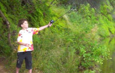 Sports_fishing Child fishing