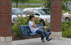 Teen Talking on Phone
