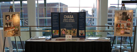 Chasa trifold display