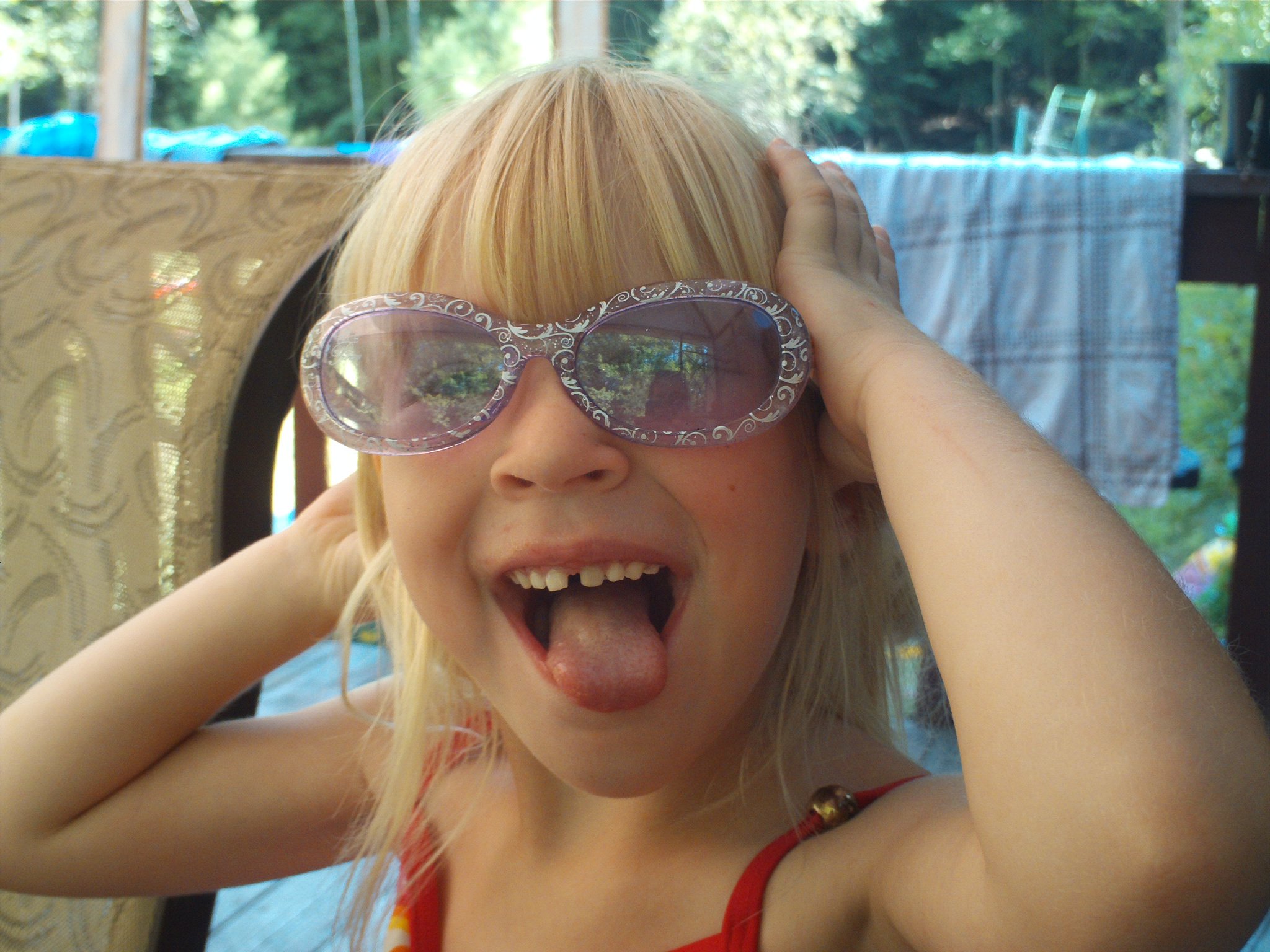 silly face