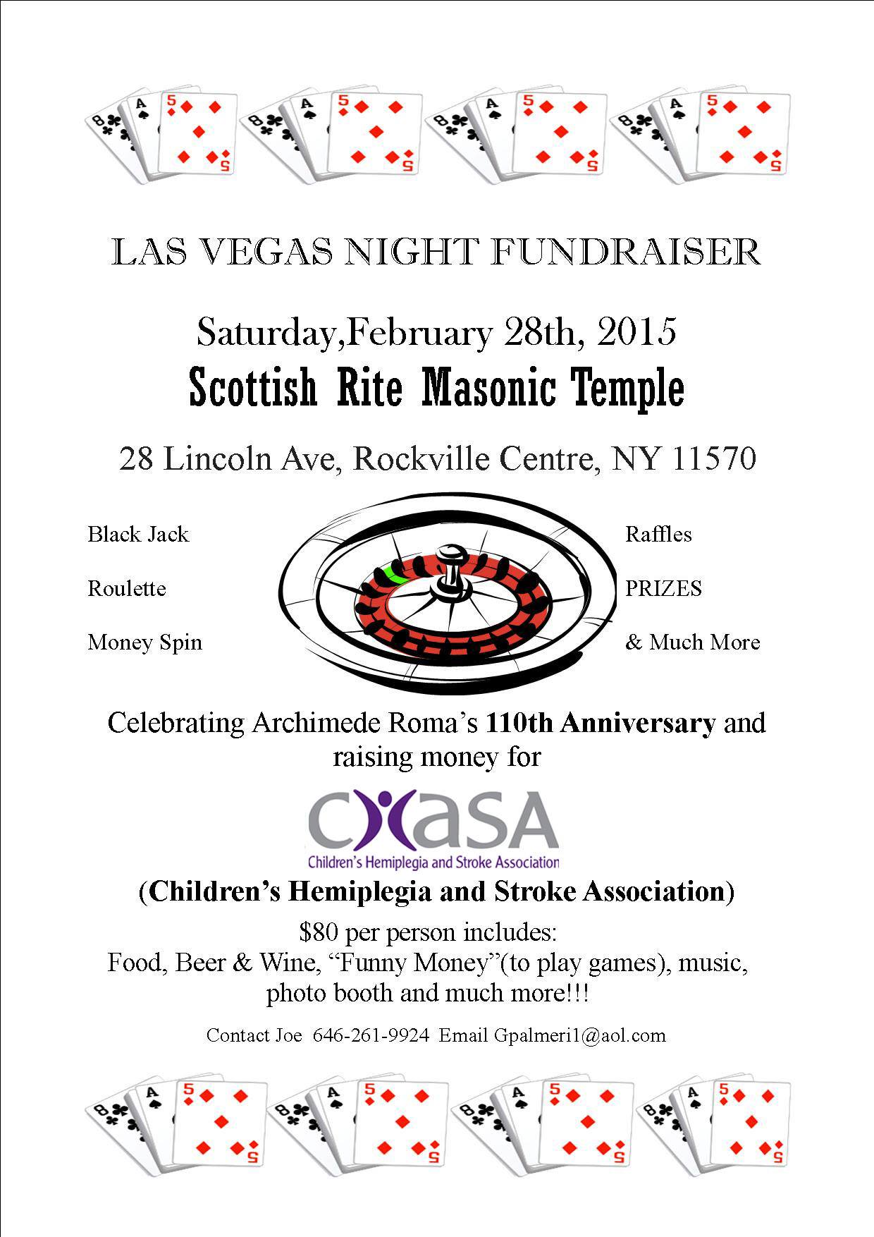 NY Fundraiser Flyer